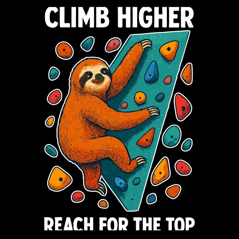 Bouldering Sloth Climbing Boulder Climber