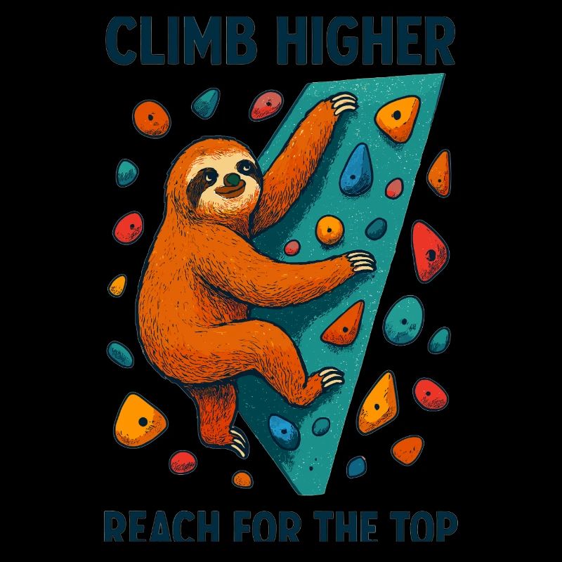 Bouldering Sloth Climbing Boulder Climber