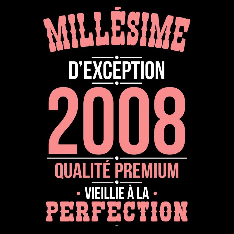 2008 – Millésime d’exception – Qualité premium