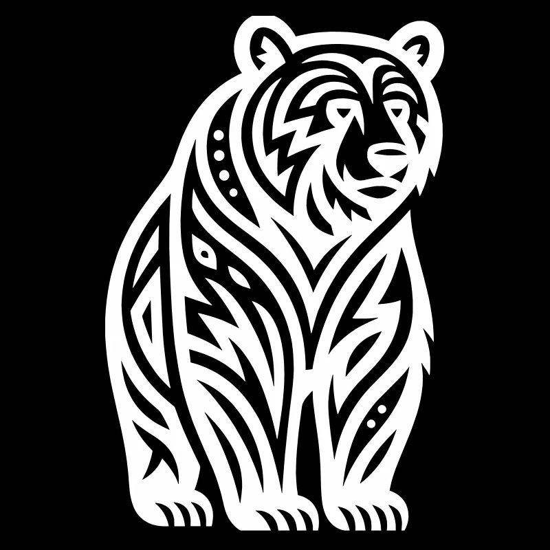 Just a White Bear #2 / JustN-imal