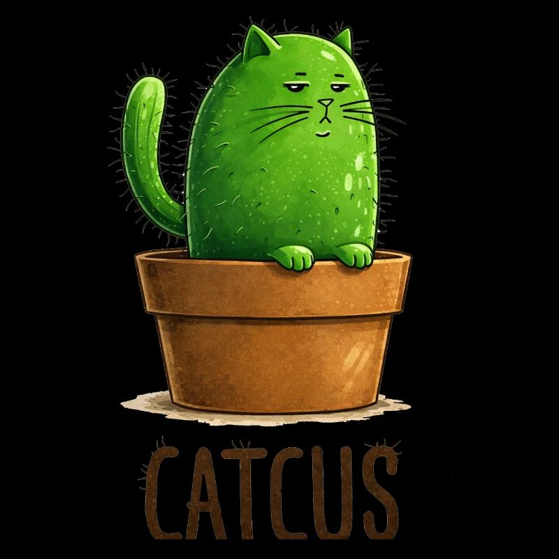Catcus – Kaktuskatze mit Attitude