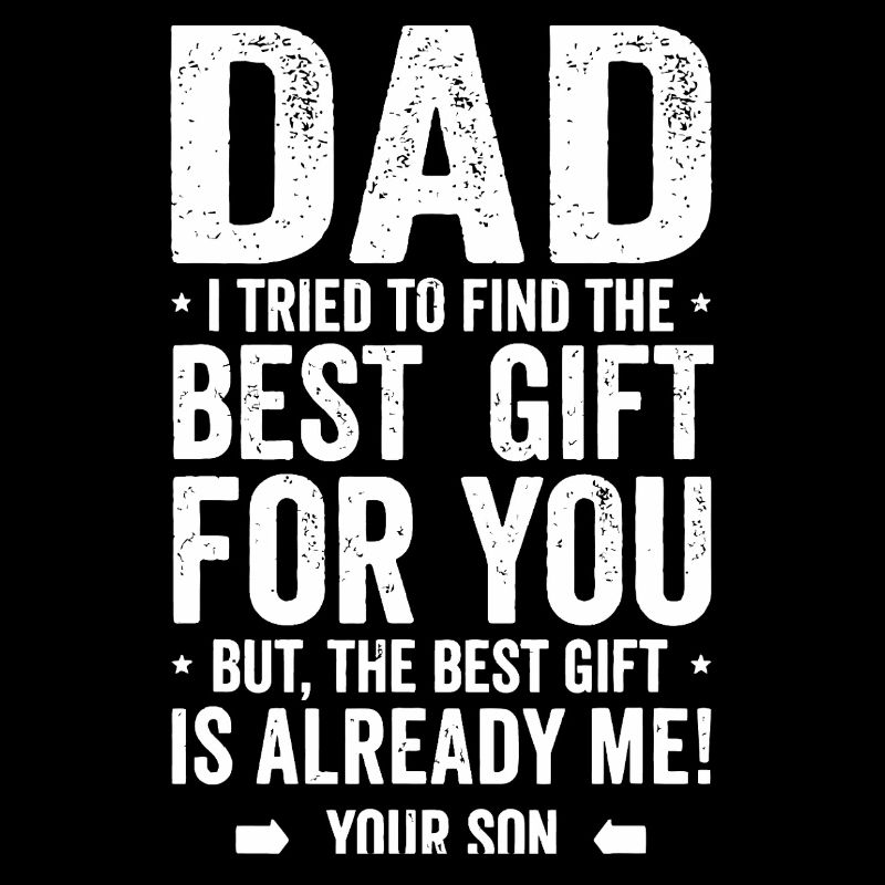 Papa Geschenk Bestes Geschenk Bin Ich