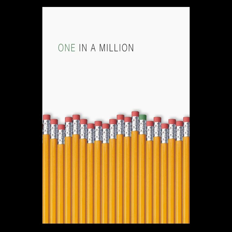 One in a Million Unique Statement Design