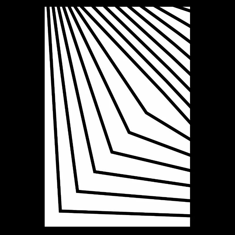 Angular Concentric Lines