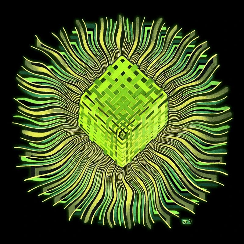 Psychedelic Cube / Cube Psychedelic