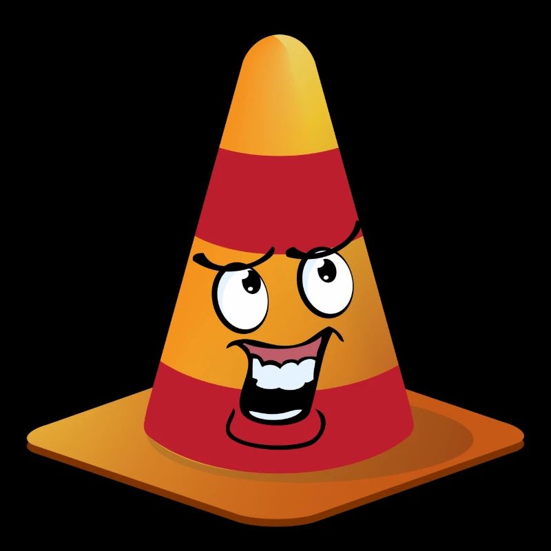 Traffic Cone Smiley