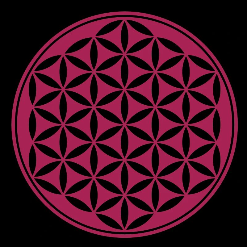 Fleur de la vie - Vector - 03, 1c, sacred geometry