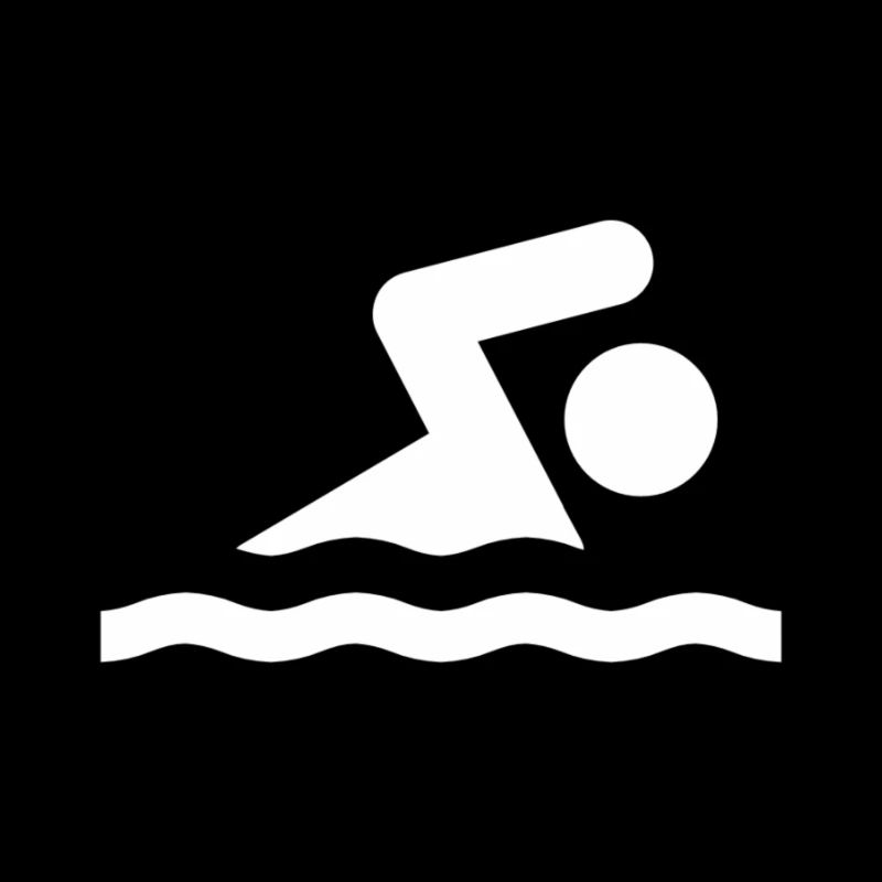 Swimmer in the water