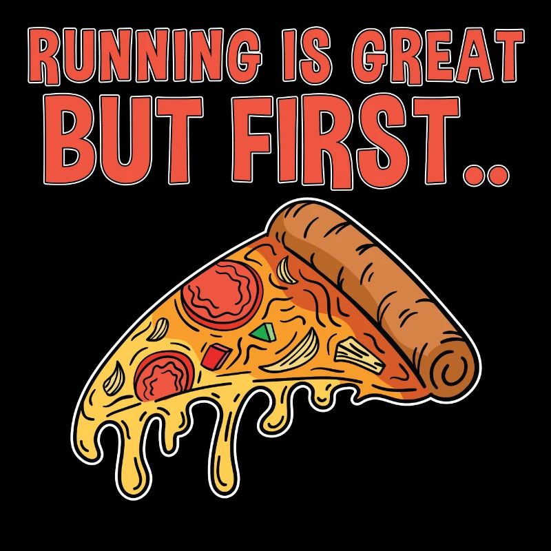 PIZZA JOGGING RUNNING