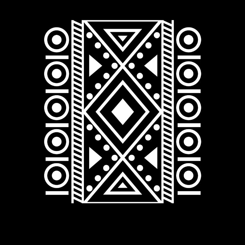 beautiful pattern design white