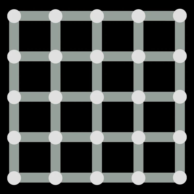 Optical illusion, Find the black dot!