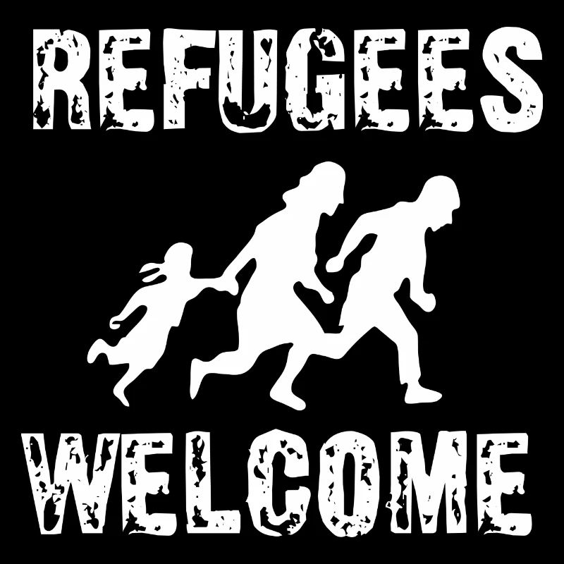 Les réfugiés bienvenus