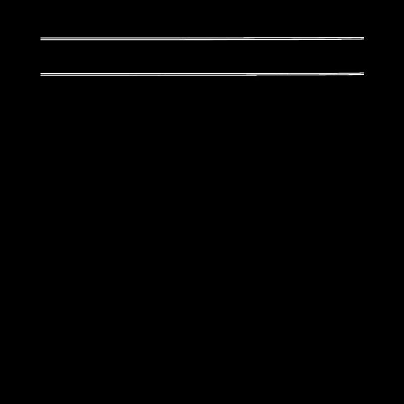 White Double Strokes Decoration Line Gift