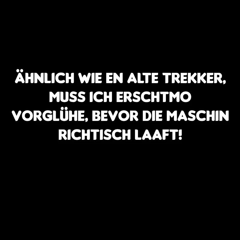 Pfälzer Spruch - Traktor - Geschenk