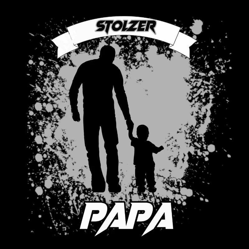 Stolzer Papa Geschenkidee Vatertag