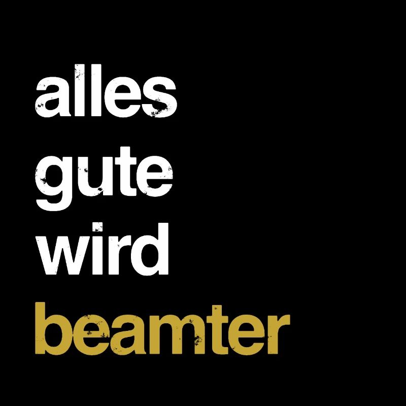 Lustiger Beamten Sprüche