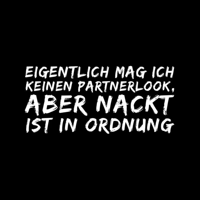 Partnerlook nur nackt
