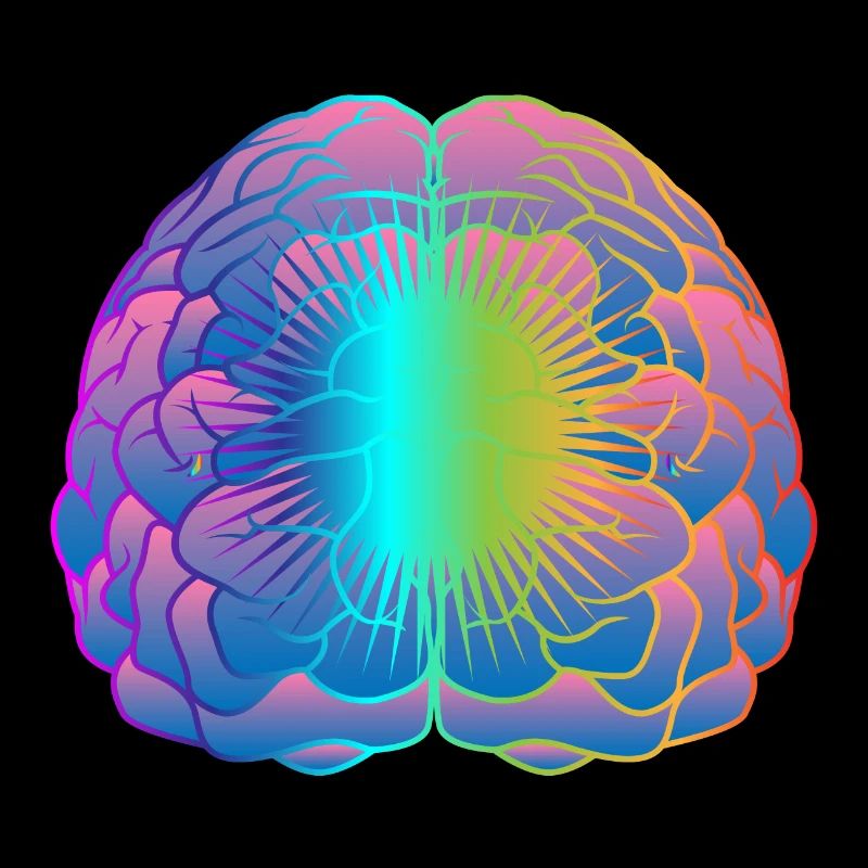 Brain template brain cell brain psychology