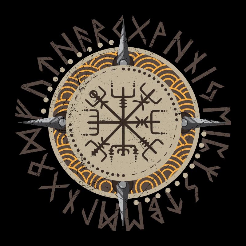 Vikings Vegvisir Krieger Geschenkidee