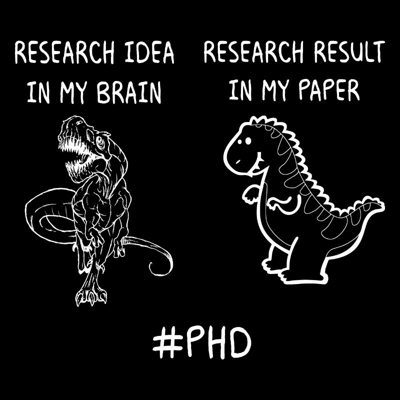 Research phd Student Geschenk