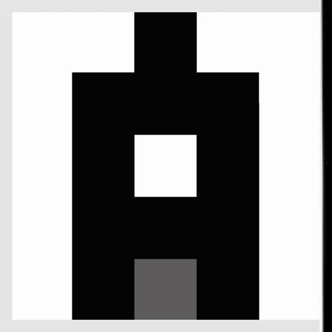 symbol M schwarzweiß