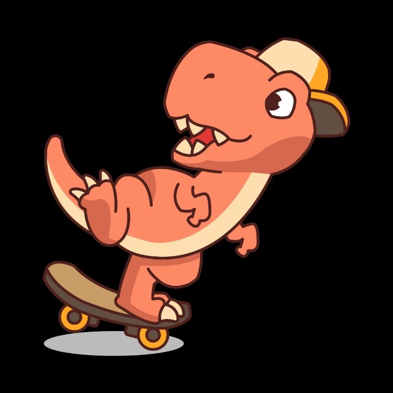 Skater Dino