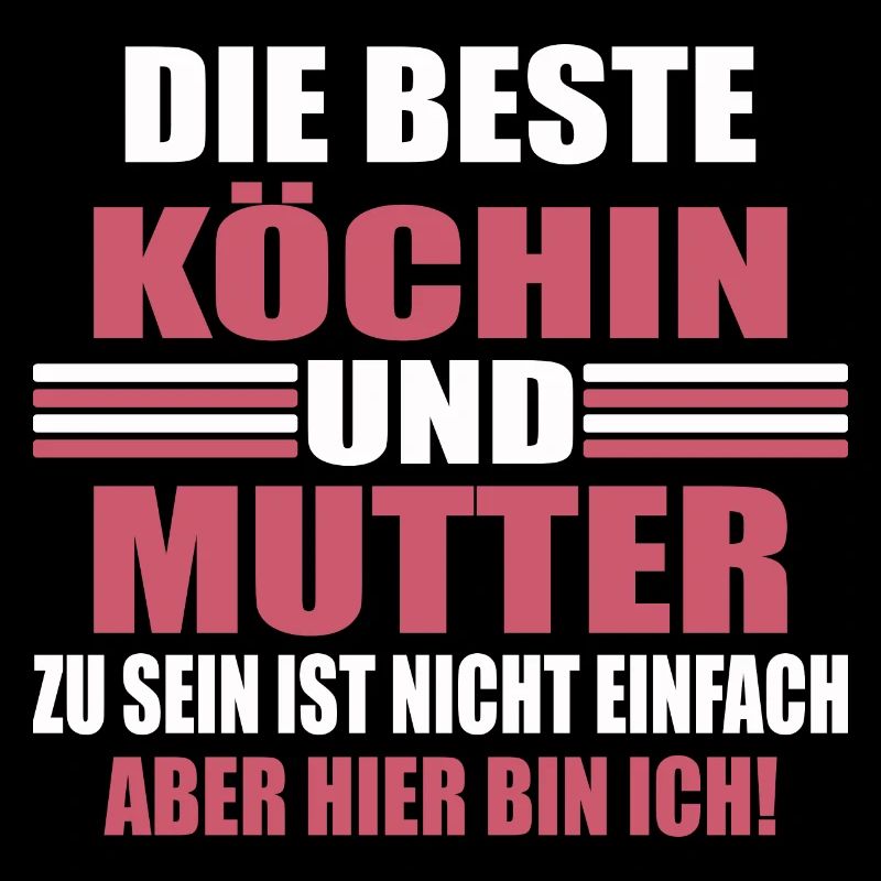 Köchin Mama Kochen Beste Mutter Kochkunst Geschenk