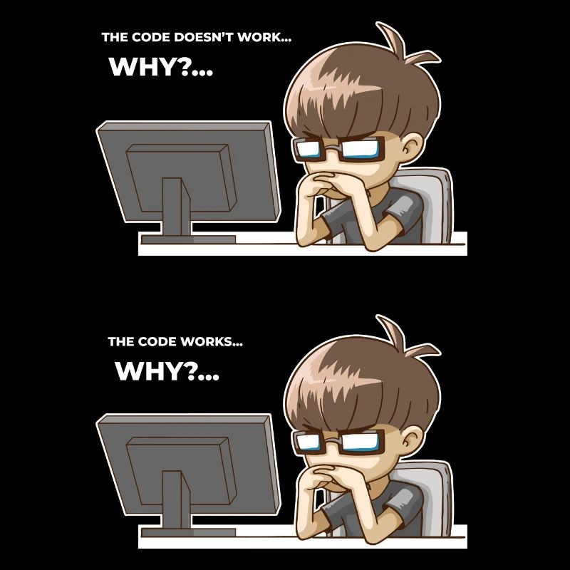 Funny programming code works why
