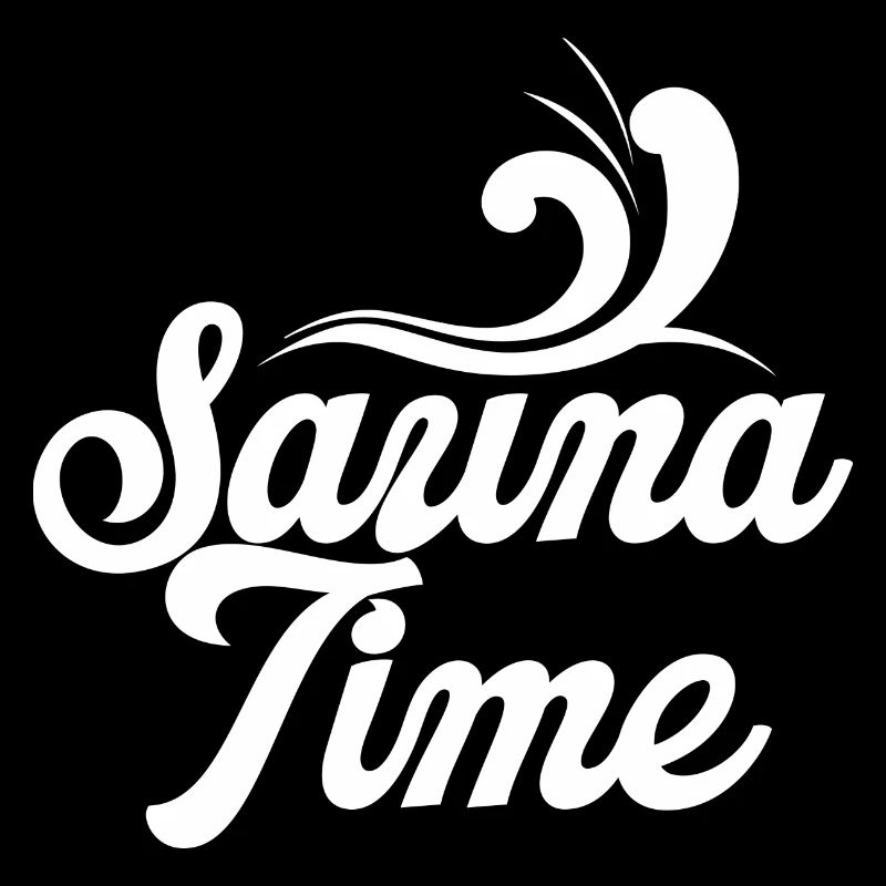 Sauna Time Wellness Spa Motiv perfektes Geschenk