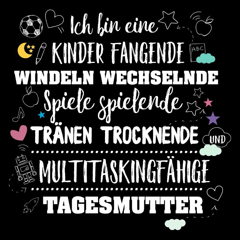 Ich bin eine multifunktionale Tagesmutter