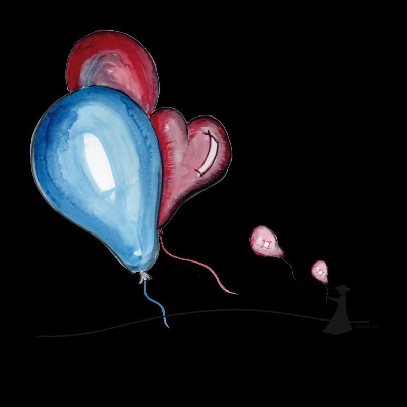 Balloon in the wind