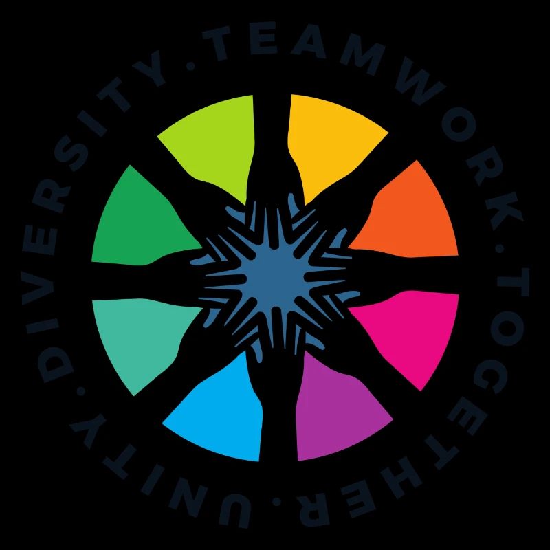 UNITY DIVERSITY . TEAMWORK TOGETHER . brand new