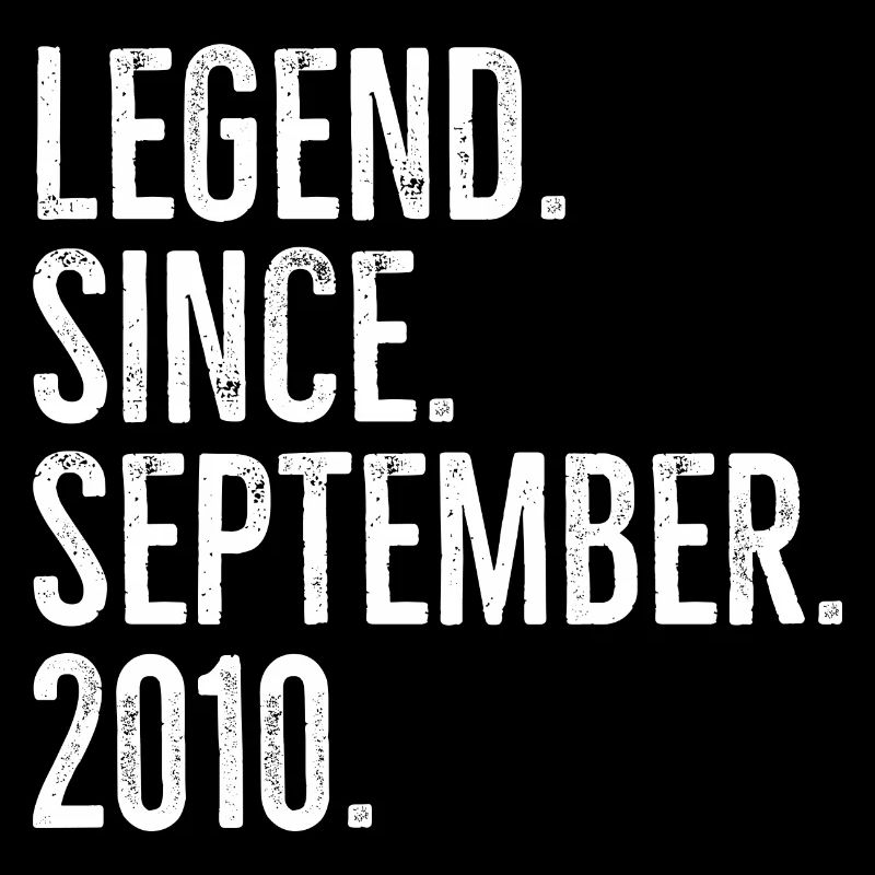 Legende seit September 2010
