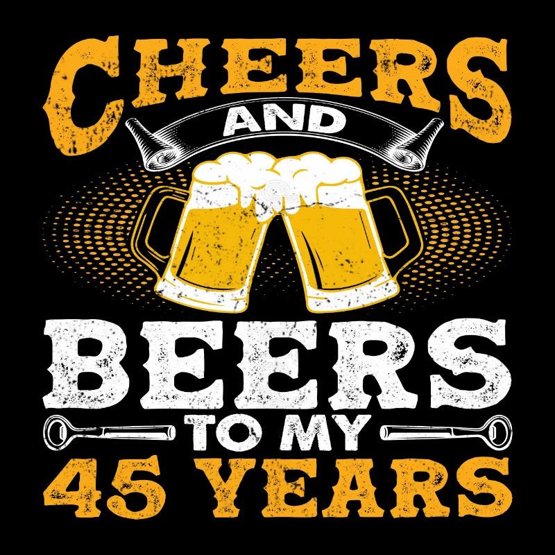 Acclamations et bières à mes 45 ans