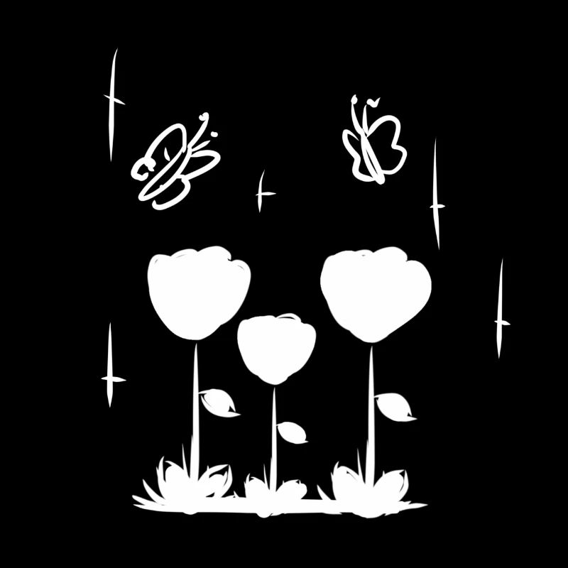 fleurs de papillon naturelles