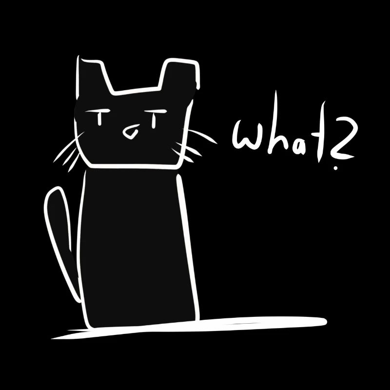 Katze verwirrt süß tier