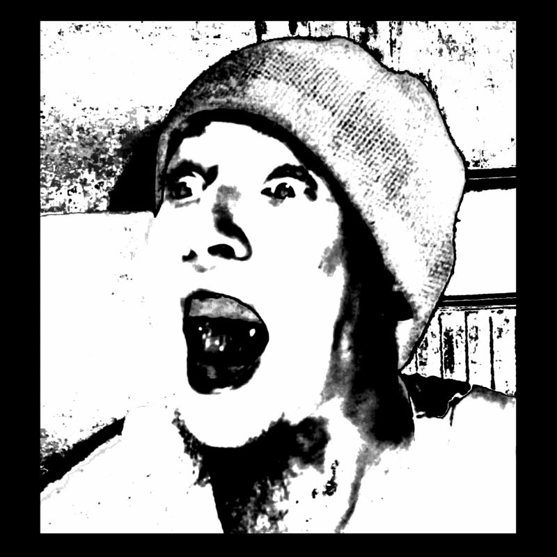 Face with cap (white)