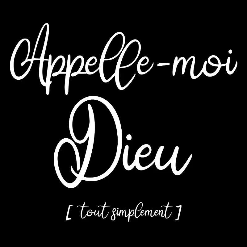 Appelle-moi Dieu Tout simplement (humour)