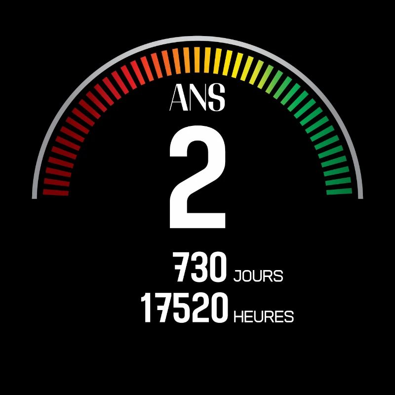 Anniversaire 2 ans Compteur