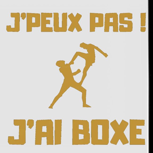 J PEUX PAS J AI BOXE THAÎ