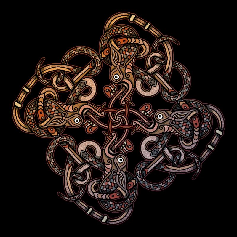 Knotwork Snakes
