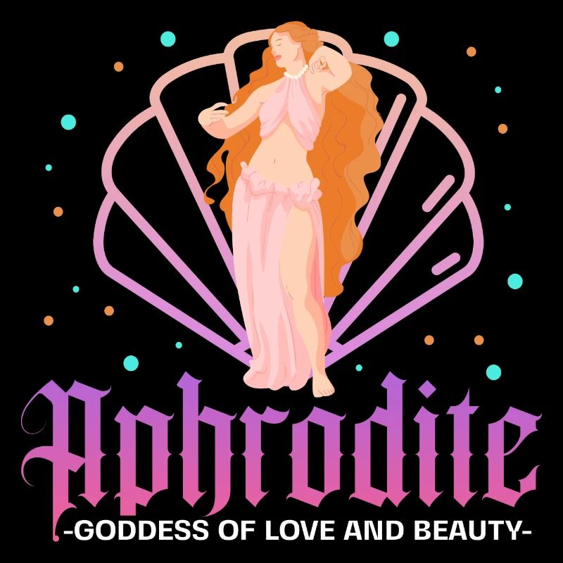 Déesse aphrodite de l’amour et de la beauté Design