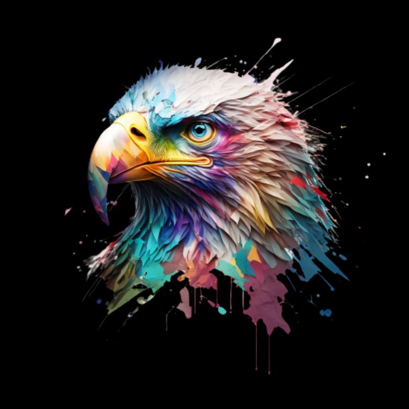 Royal Eagle : un chef-d’œuvre peint à l’huile