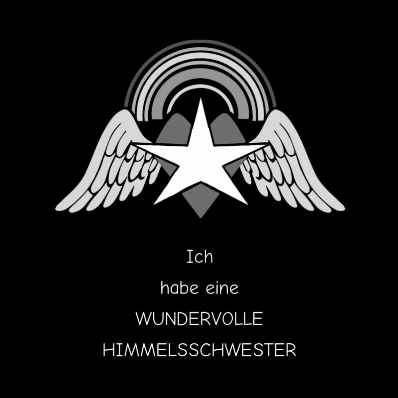 wundervolle Himmelsschwester - BlackNWhite