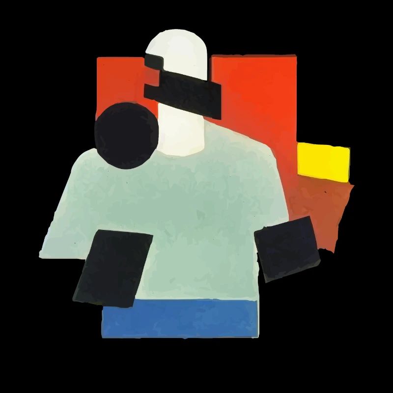 Réalité virtuelle - Style Suprématisme - AI Art