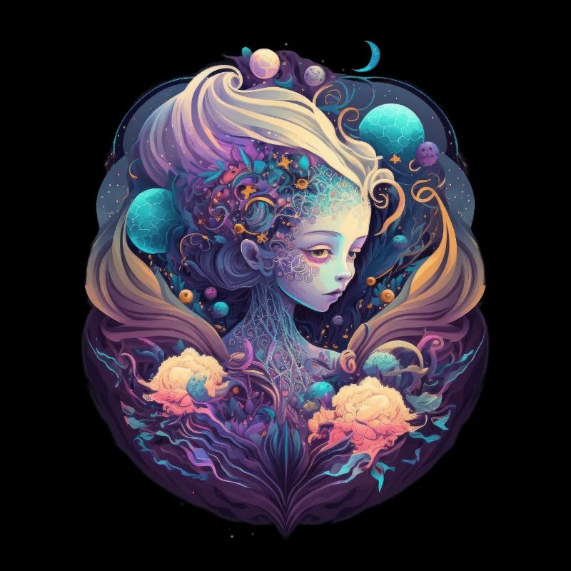 Chibi Skeleton Queen - Victorian Gothic Horror