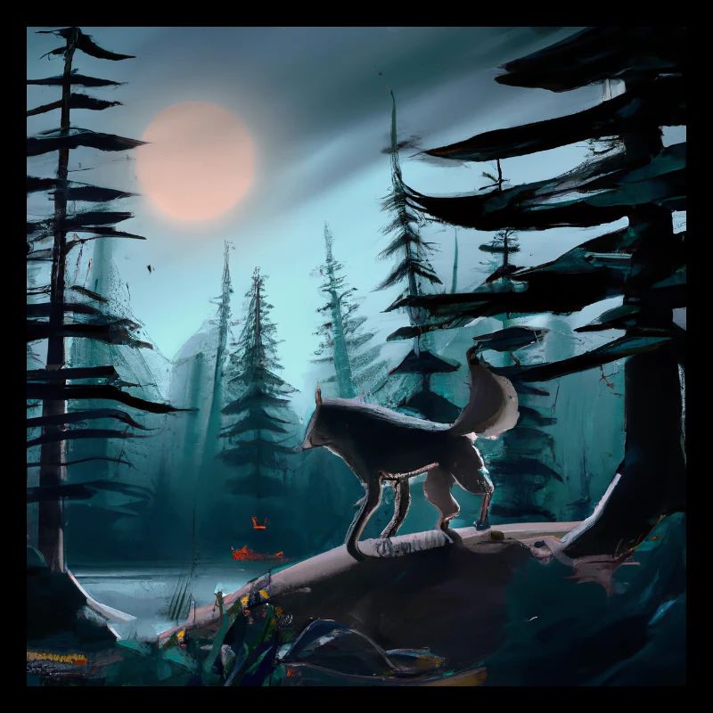 Der einsame Wolf