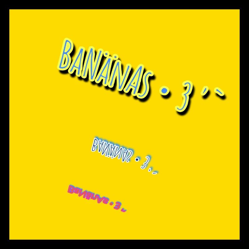 BaNänAs times three