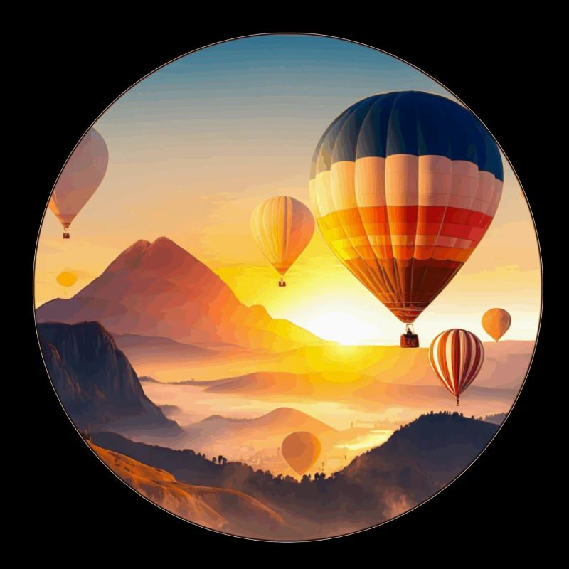 La montgolfière est synonyme de liberté et de soif d’aventure