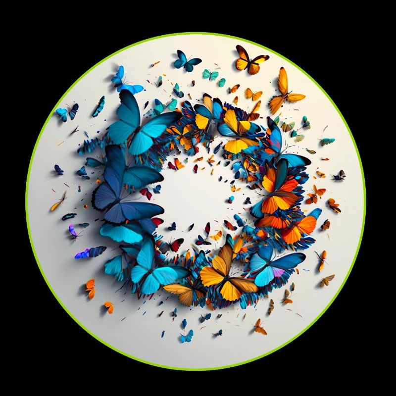 Un troupeau de papillons est spécial